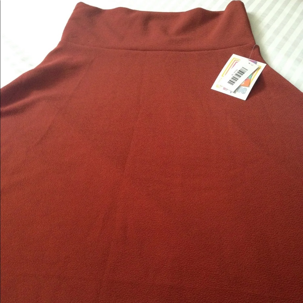 NWT burnt orange Azure skirt